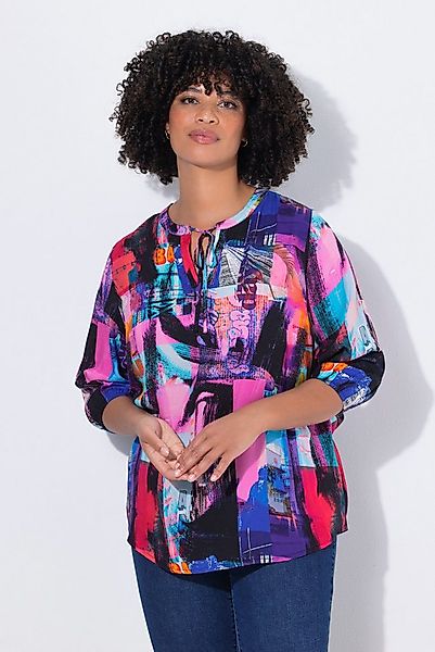 Angel of Style Druckbluse Bluse A-Linie Alloverdruck günstig online kaufen
