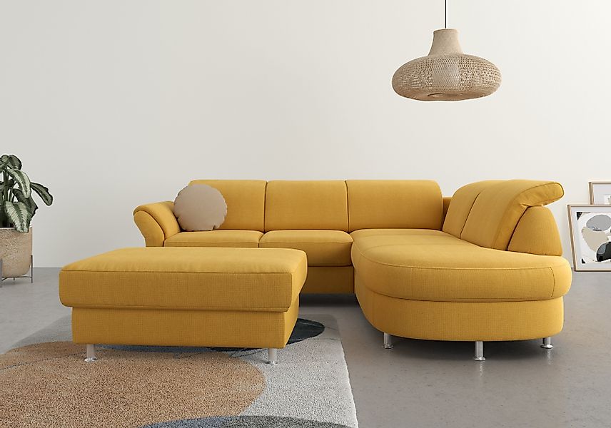 sit&more Ecksofa Apulia L-Form, wahlweise Bettfunktion, günstig online kaufen