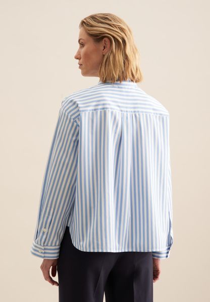 seidensticker Hemdbluse Kragen Gestreift günstig online kaufen