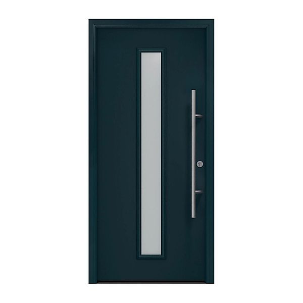 EcoStar Haustür Isopro Secur IPS 020S Anthrazitgrau 110 cm x 210 cm DIN R günstig online kaufen