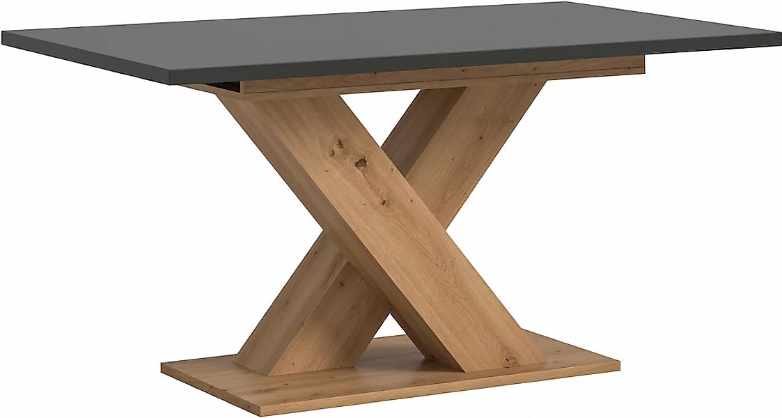 Home affaire Esstisch "Motus, ausziehbar 150 -190 cm, inklusive 40 cm Einle günstig online kaufen