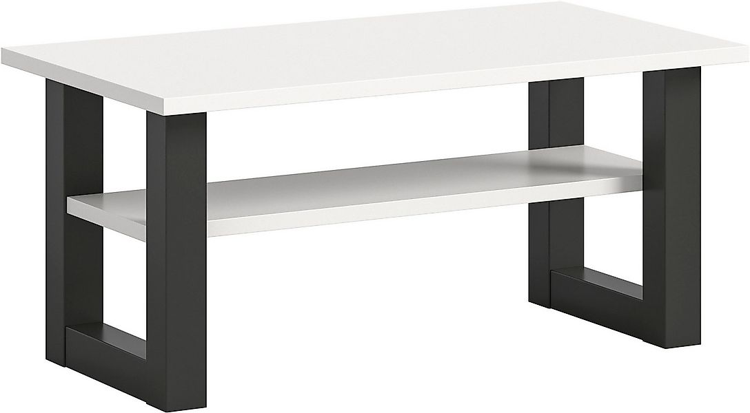 INOSIGN Couchtisch Rail, Breite 90 cm, mit Ablageboden, inklusive Kufengest günstig online kaufen