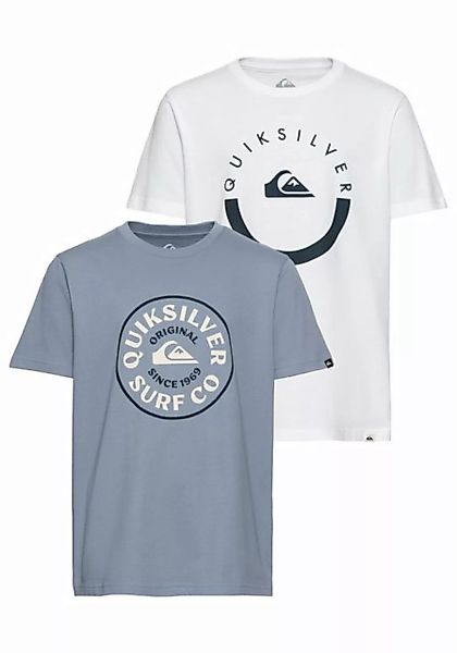 Quiksilver T-Shirt SUNRISE AROUND SHORT SLEEVE TEE PACK YTH (Packung, 2-tlg günstig online kaufen