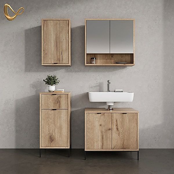 Livinity® Midischrank ATERNO, Viking Oak, 40 günstig online kaufen