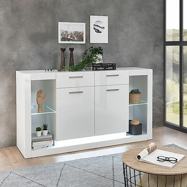 Home affaire Sideboard "MERAN" Breite ca. 150 cm günstig online kaufen