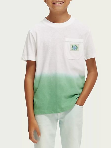 Scotch & Soda Relaxed Fit T-Shirt mit Tasche und „Dip-Dye“-Design günstig online kaufen