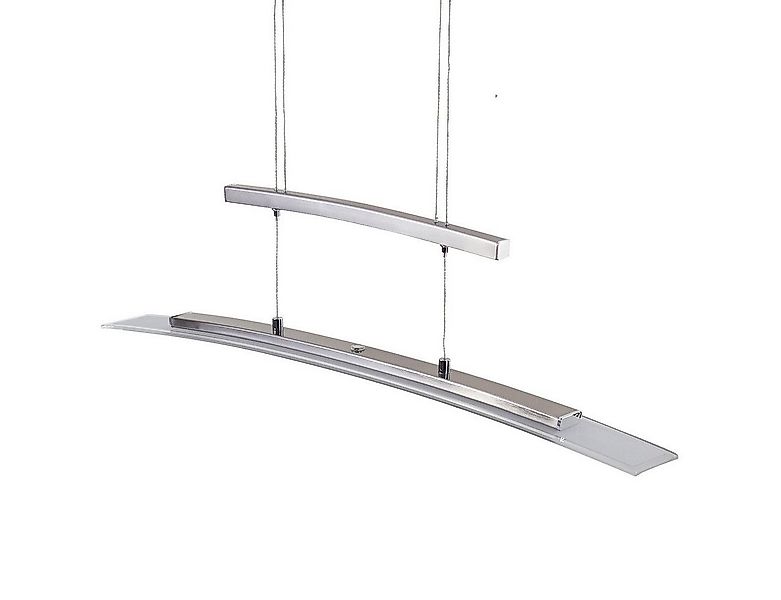 hofstein Pendelleuchte »Silvi« Hängelampe aus Metall in Chrom, 2700 Kelvin, günstig online kaufen