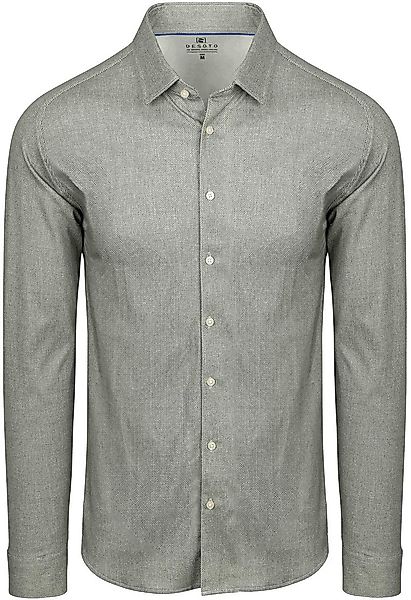 DESOTO Hemd Oxford Optics Grün - Größe XXL günstig online kaufen