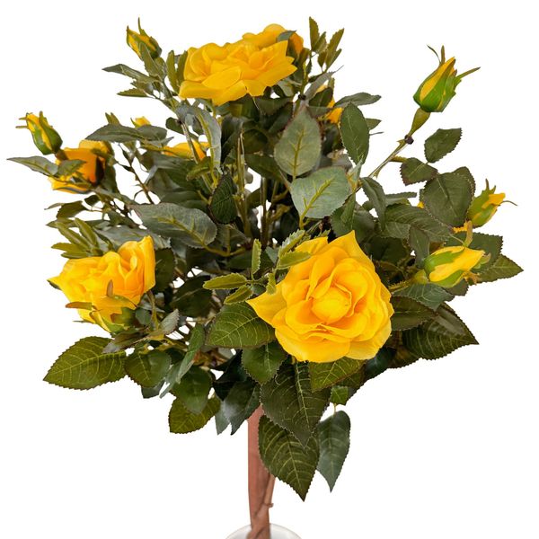 Kunstpflanze Rosenbaum mit LED-Beleuchtung - Künstliche günstig online kaufen