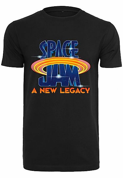 MisterTee Kurzarmshirt "MisterTee Herren Space Jam Logo Tee" 1 Stk. tlg. günstig online kaufen