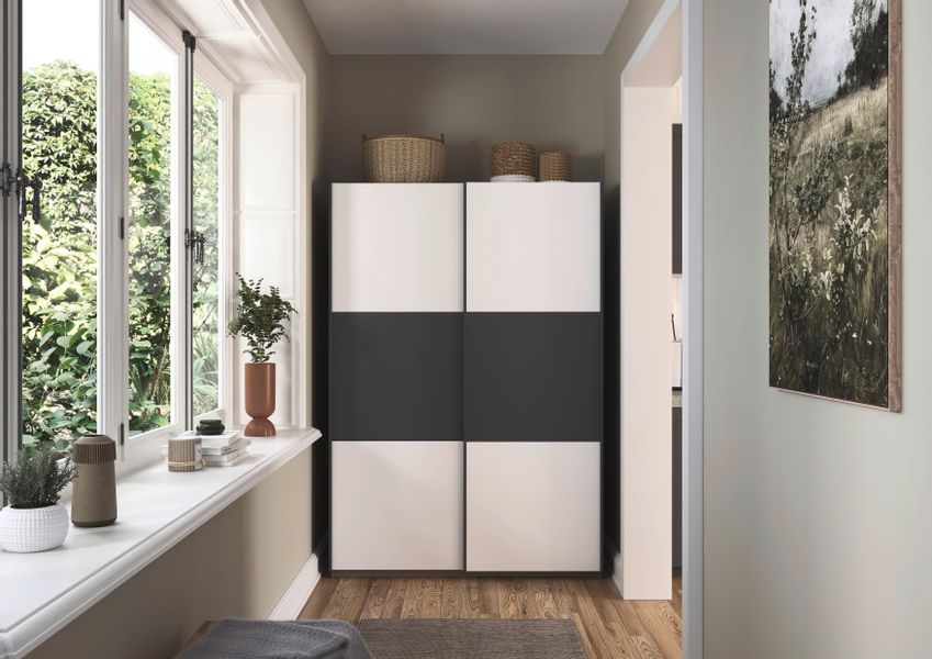 INOSIGN BY RAUCH Schwebetürenschrank "PAULLY Schlafzimmerschrank Garderobe günstig online kaufen