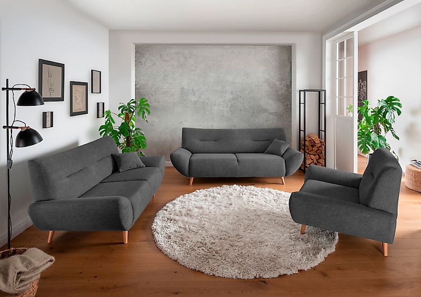 Home affaire Polstergarnitur "Drago elegant und zeitlos, komfortabel, moder günstig online kaufen