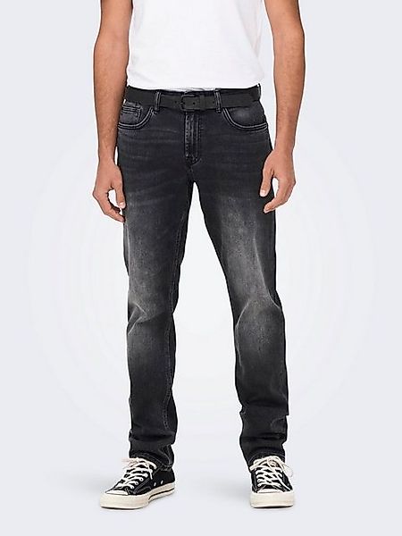 ONLY & SONS 5-Pocket-Jeans Jeans Slim Weft Grey Truetemp lange Hose (1-tlg) günstig online kaufen