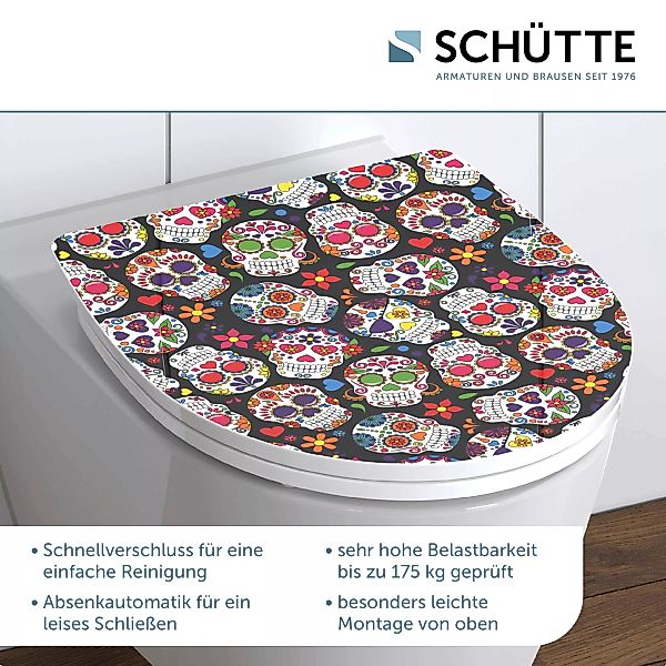 Schütte WC-Sitz »Crazy Skull« günstig online kaufen