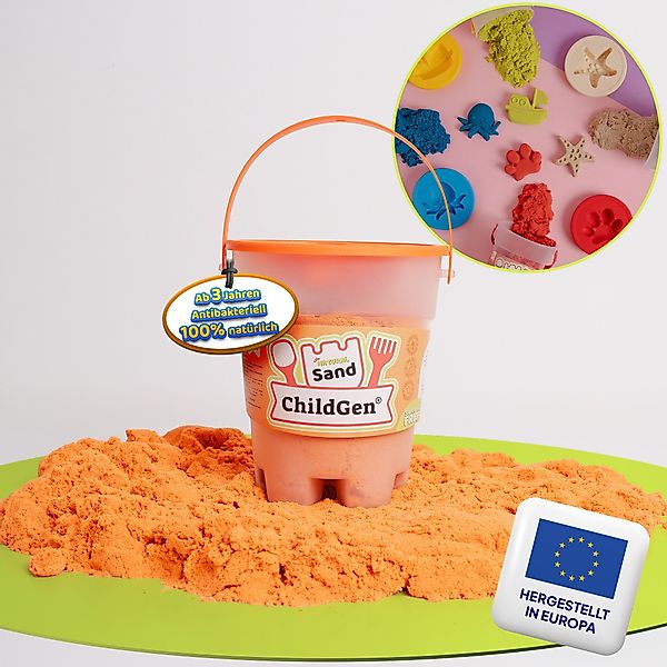 ChildGen Sandkasten Kinetischer Sand, Natürlich, ungiftig, günstig online kaufen