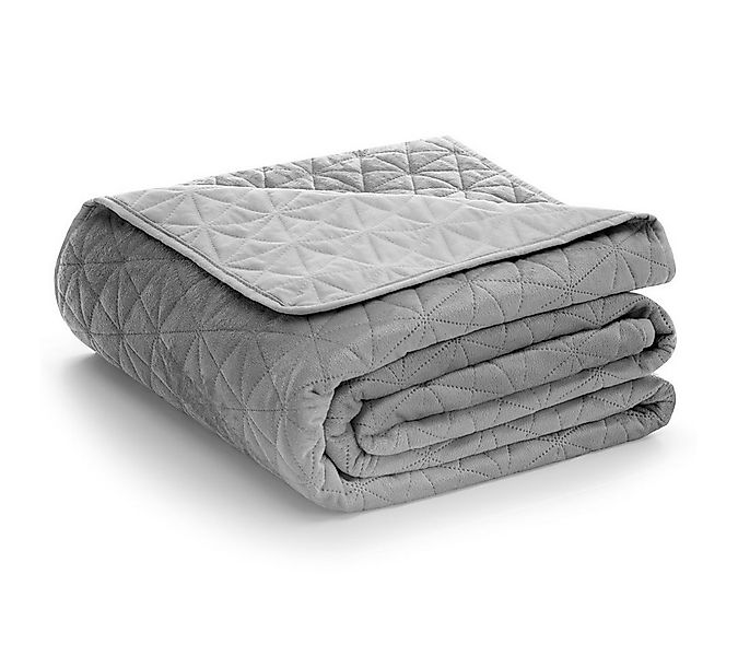 Restilo Tagesdecke Tagesdecke Bettüberwurf Allzweckdecke Wohndecke Samt Opt günstig online kaufen