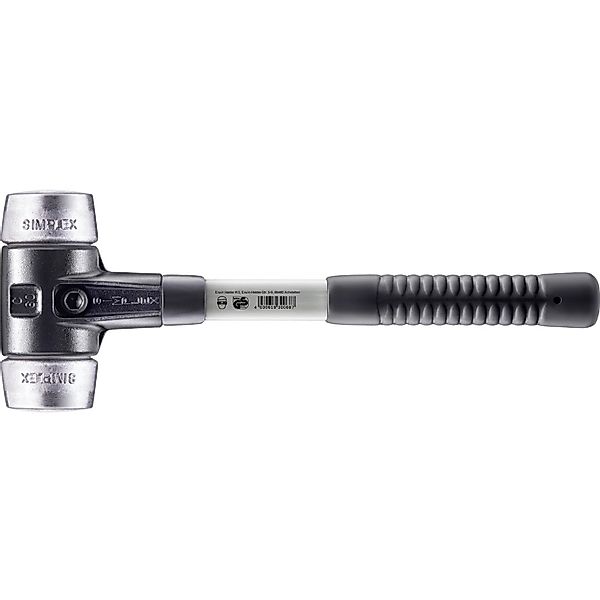 Halder Simplex Schonhammer Ø 60 mm Weichmetall mit Verstärktem Tempergussge günstig online kaufen
