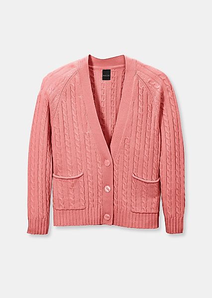 MADELEINE Strickjacke "Strickjacke Strickjacke mit Zopfmuster in angesagten günstig online kaufen