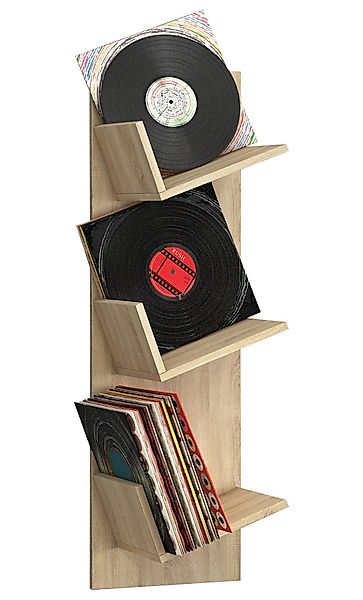 VCM CD-Regal Holz Bücher Schallplatten LP günstig online kaufen