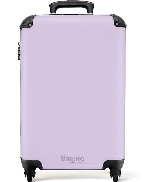 NoBoringSuitcases.com© Hartschalen-Trolley Pastell lila 55x35x20cm, 4 günstig online kaufen