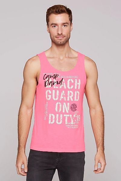 CAMP DAVID Tanktop, mit Baumwolle günstig online kaufen