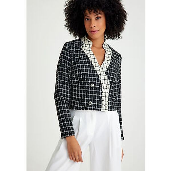 Just Like You  Blazer Karierter Kurzblazer günstig online kaufen