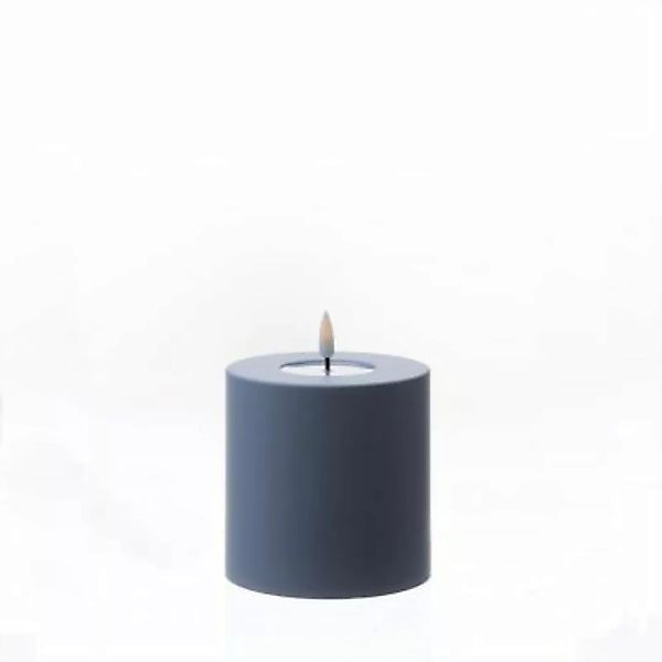 DELUXE Homeart LED Kerze Mia Kunststoff 3D Flamme flackernd H: 10cm D: 10cm günstig online kaufen