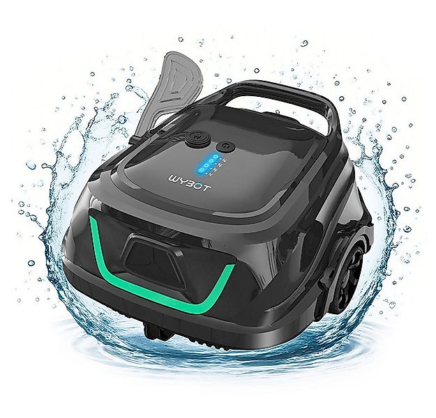 WYBOT Poolroboter A1 Kabelloser Pool-Saugroboter, Doppelfilter, 120 min Lau günstig online kaufen