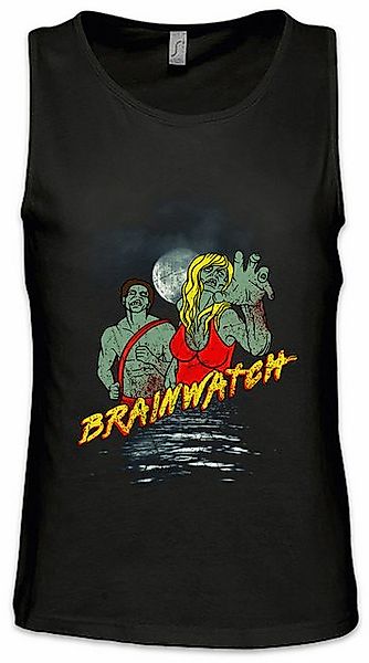 Urban Backwoods Tanktop Brainwatch Ärmelloses T-Shirt Horror Zombie Baywatc günstig online kaufen