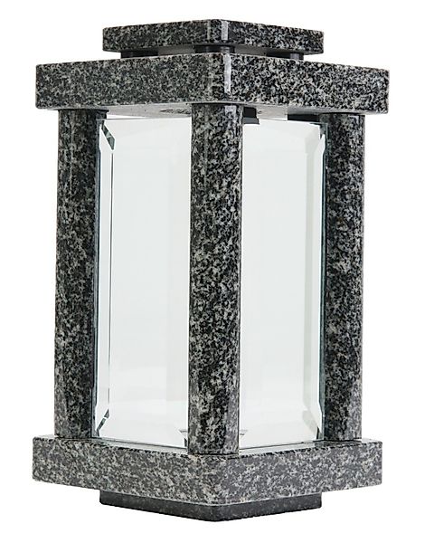 KOKA Dekoobjekt Grab-Lampe Granit Impala Friedhof-Leuchte, günstig online kaufen