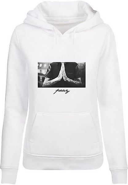 MisterTee Rundhalspullover MisterTee Damen Ladies Pray Hoody (1-tlg) günstig online kaufen