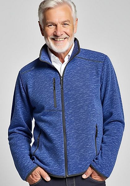 Elevate Life Strickfleecejacke Tremblant Strickjacke Fleecejacke Warm, Bequ günstig online kaufen
