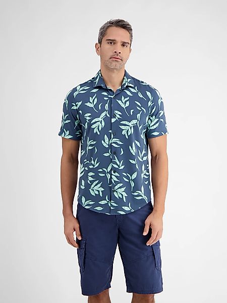 LERROS Kurzarmhemd "Kurzarmhemd mit floralem Print" günstig online kaufen