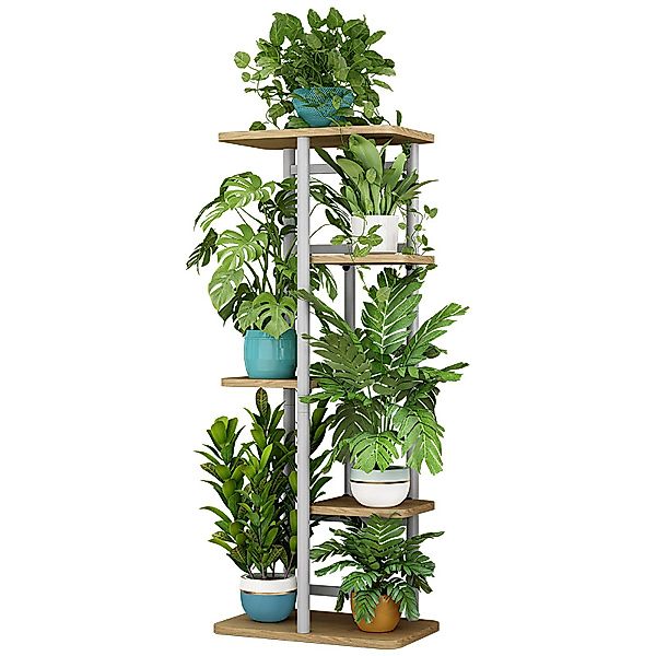 GarveeMore Blumenständer Neu Pflanzenständer Metall Blumenregal günstig online kaufen