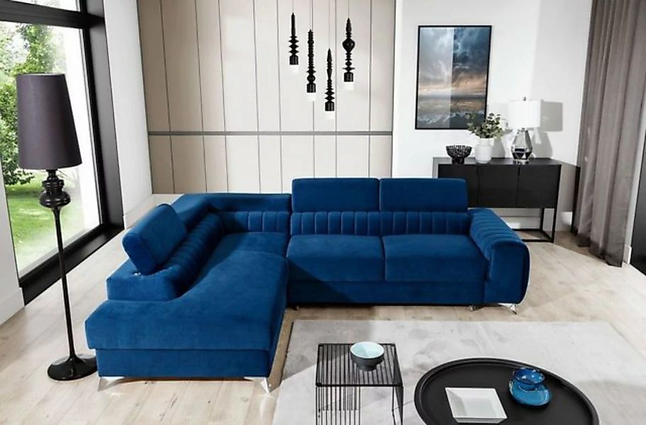 Luxusbetten24 Schlafsofa Designer Sofa Tirenni, mit Schlaf- und Klappfunkti günstig online kaufen