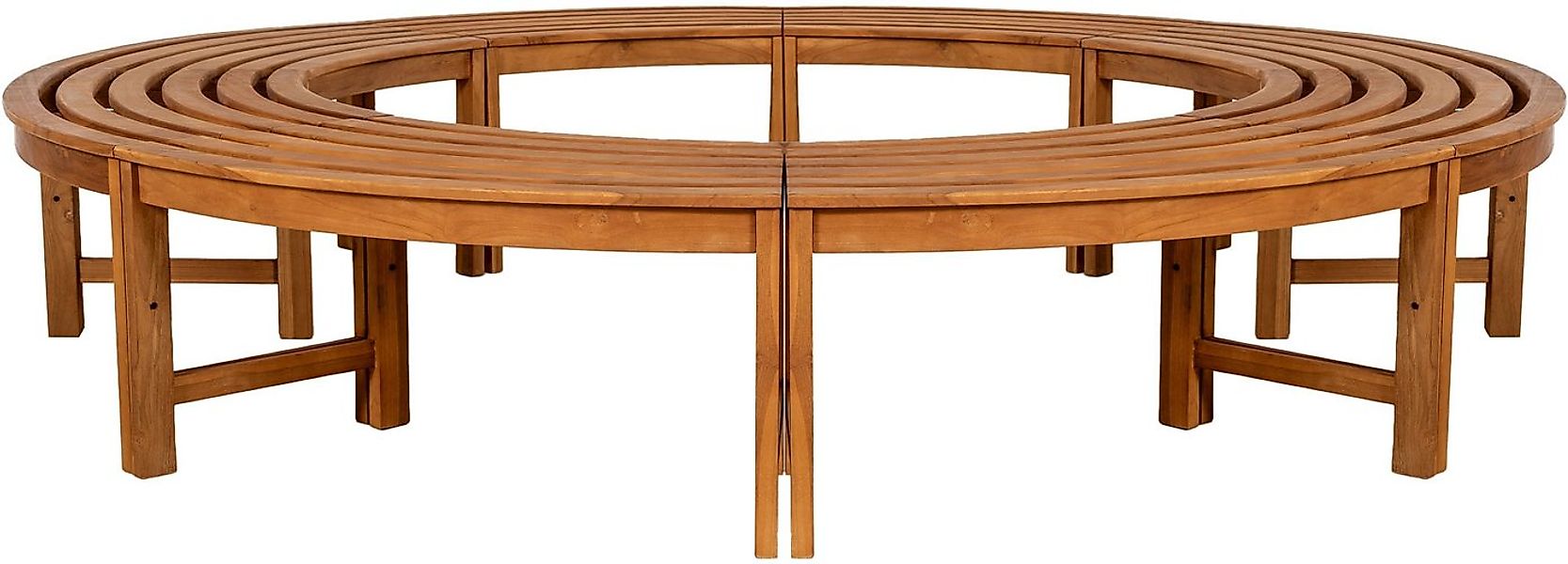 TPFGarden Baumbank Nelly (Runde Baumbank aus massivem, wetterfestem Teakhol günstig online kaufen