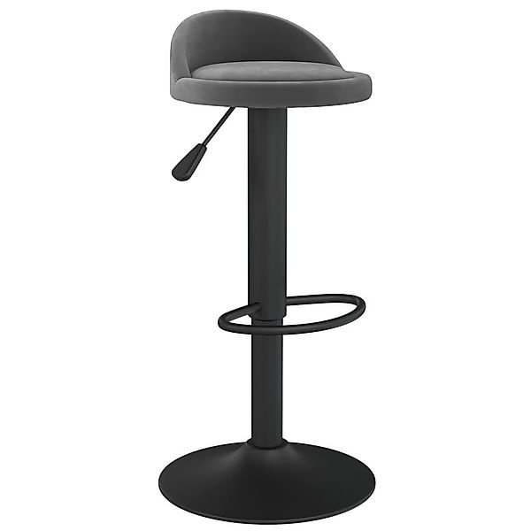 vidaXL Barhocker Barhocker Dunkelgrau Samt (1 günstig online kaufen