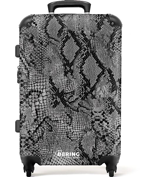 NoBoringSuitcases.com© Hartschalen-Trolley Tiermuster - Schlange - günstig online kaufen
