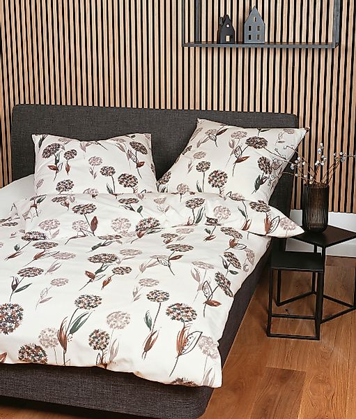 Janine Janine Feinbiber Bettwäsche DAVOS 65153 naturell Größe:  200x220 cm günstig online kaufen
