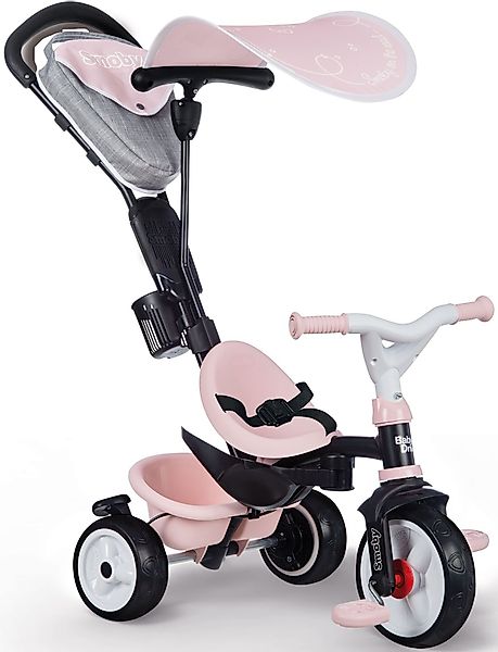 Smoby Dreirad Baby Driver Plus, rosa, günstig online kaufen