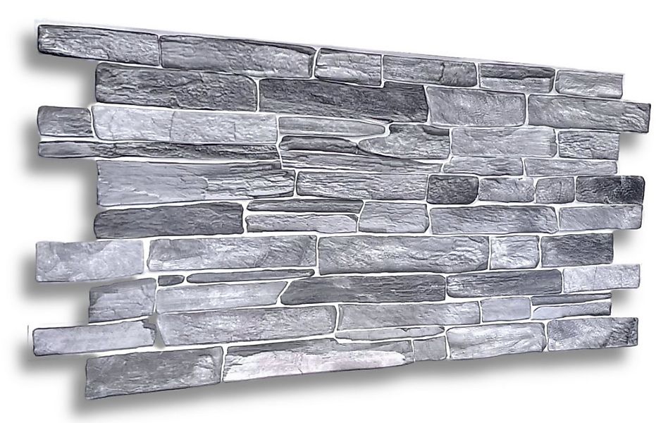 IKHEMalarka 3D Wandpaneel PVC 3D Paneele Stein Optik Wandverkleidung, BxL: günstig online kaufen