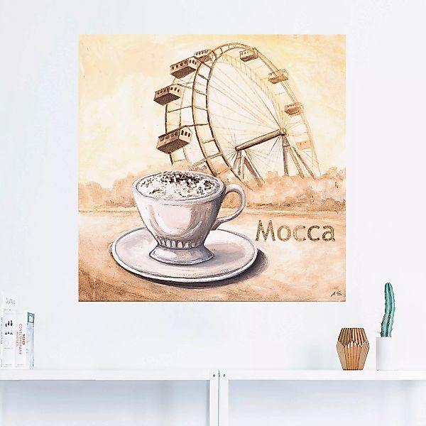 Artland Wandbild »Mocca in Wien«, Kaffee Bilder, (1 St.) günstig online kaufen