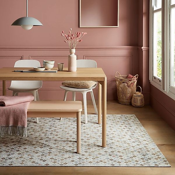 FLAIR RUGS Teppich "Abstract Diamond" rechteckig 3 mm Höhe Chenille-Teppich günstig online kaufen