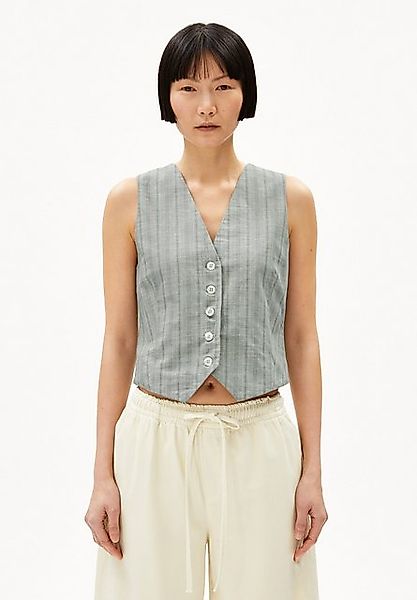 Armedangels Blouson SINERIAA STRIPED Damen Weste aus Bio-Baumwolle Regular günstig online kaufen