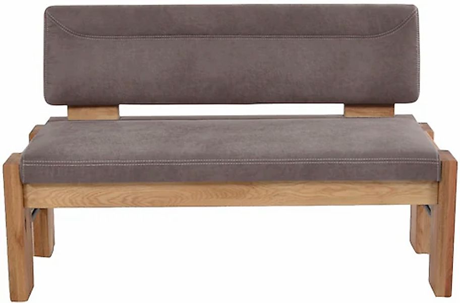 K+W Komfort & Wohnen Polsterbank gepolsterte Stauraumbank, Massivholz, in 2 günstig online kaufen