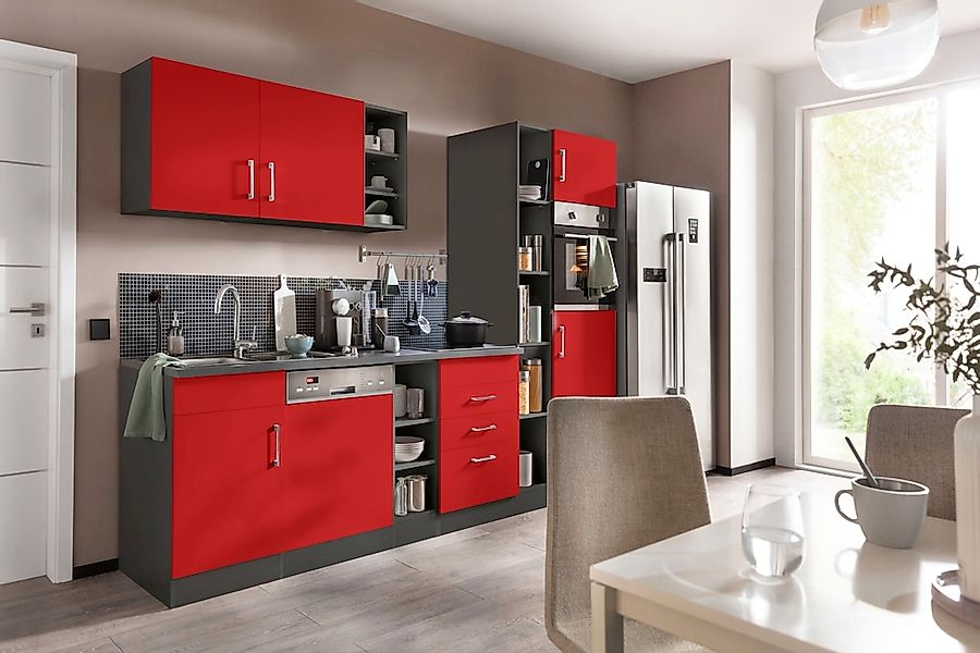 KOCHSTATION Küchenzeile "KS-Paris – Küchen mit einzigartigen Fotomotiven au günstig online kaufen