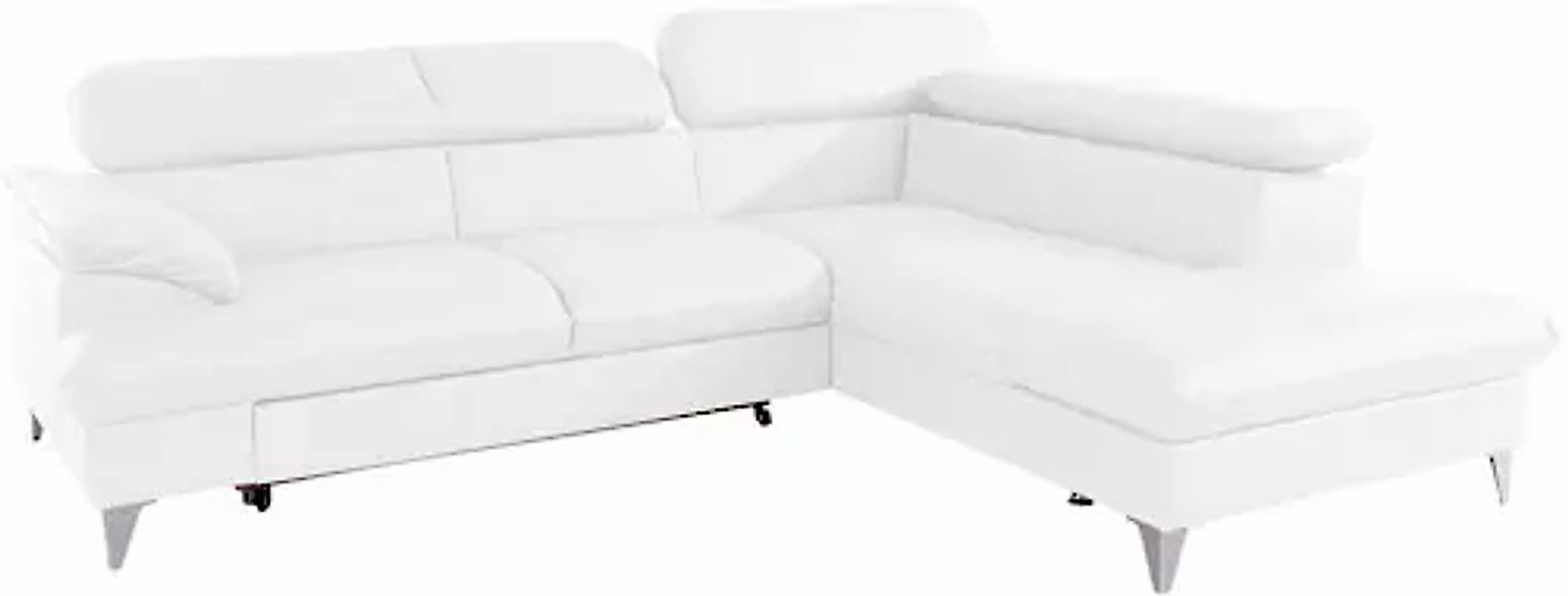 COTTA Polstergarnitur »Caluso L-Form« Set bestehend aus: Ecksofa mit Kopfte günstig online kaufen