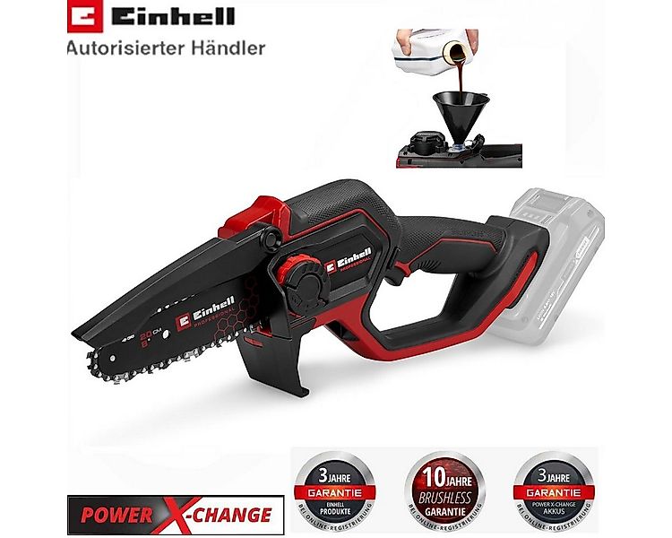 Einhell Akku-Kettensäge Einhell Professional GP-PS 18/20 Li BL-Solo (ohne A günstig online kaufen