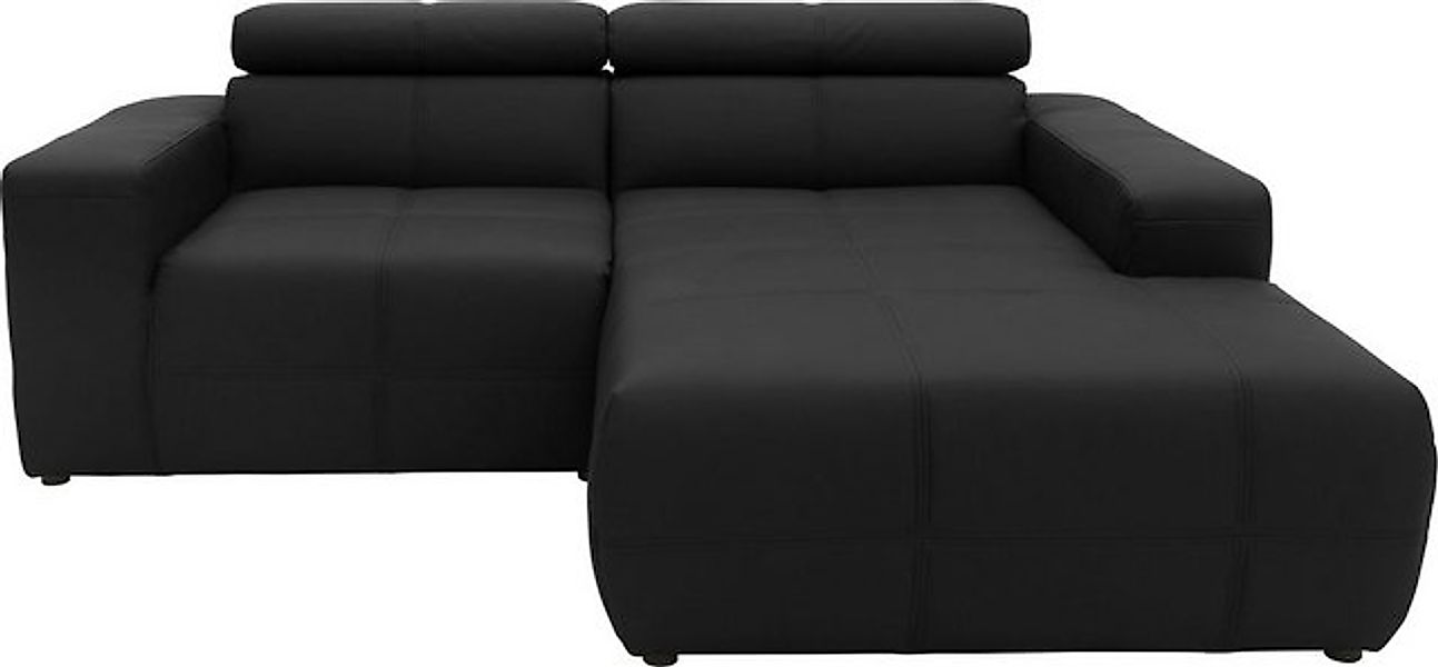 DOMO collection Ecksofa Brandon Sitzbelastung 140 kg, kleine Ausführung B/T günstig online kaufen