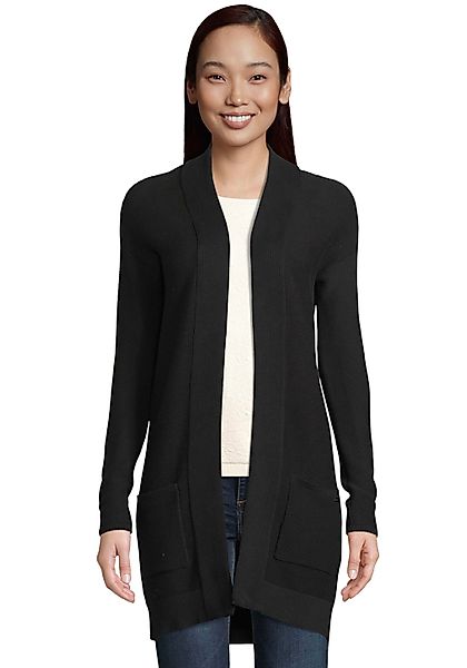 TOM TAILOR Longstrickjacke aus Rippstrick mit günstig online kaufen